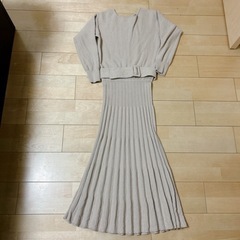 ナノユニバース  ニットワンピース　サイズ36中古