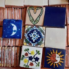 メキシカンタイル　焼き物　の画像