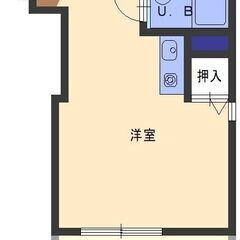 【ハイツＬ】最上階！角部屋！広々１Ｒタイプ！