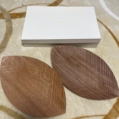 ウッドプレート　2枚