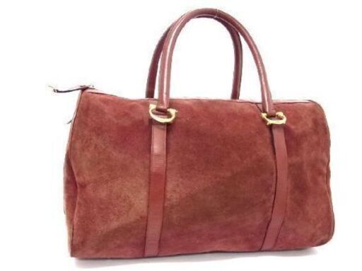 Cartier カルティエ マストライン レザー ボストンバッグ