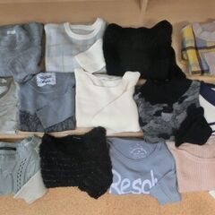 まとめて１３点　◆レディースセーター　M～L◆　厚め、薄め、チュニック丈　色々ありの画像