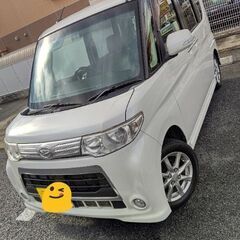 売約済み🔵岩手【車検取立て】4駆★24年タントカスタムX 4WD最終型★アイドリングストップ★パワースライドドア★ナビ★地デジ★エンジンスターター★ETC★の画像