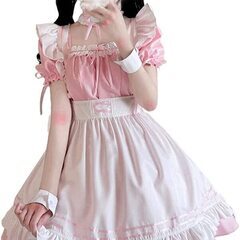 【定価3580円⇒1760円】YAISHN メイド服 ゴスロリ ...