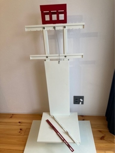 WALL TV STAND V2 HDD Holder、棚板付