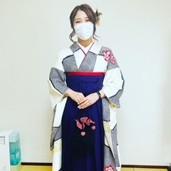 卒業式着付け、受付中の画像