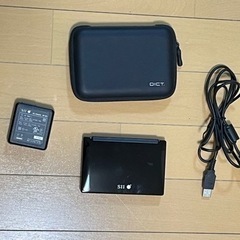 【美品】セイコー 電子辞書 PASORAMA ビジネスモデル S...