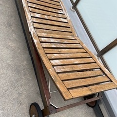 ウッド　サンベッド　木製の画像
