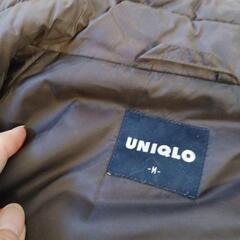 UNIQLO　カーキ中綿コートの画像