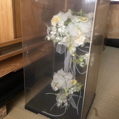 ブーケのような造花