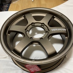 ハイエース専用　TE37SB レイズ　17インチホイール　新品4...