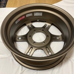 ハイエース専用　TE37SB レイズ　17インチホイール　新品4本セットの画像