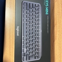 【ほぼ未使用】ロジクール MX KEYS mini KX700GR ミニマリスト ワイヤレス イルミネイテッド キーボード グラファイト