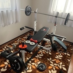 筋トレグッズ、一式