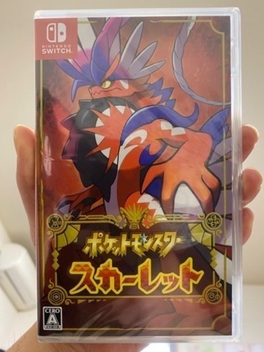 新品★未使用品、未開封品　ポケットモンスター　スカーレット Nintendo Switch ポケモン