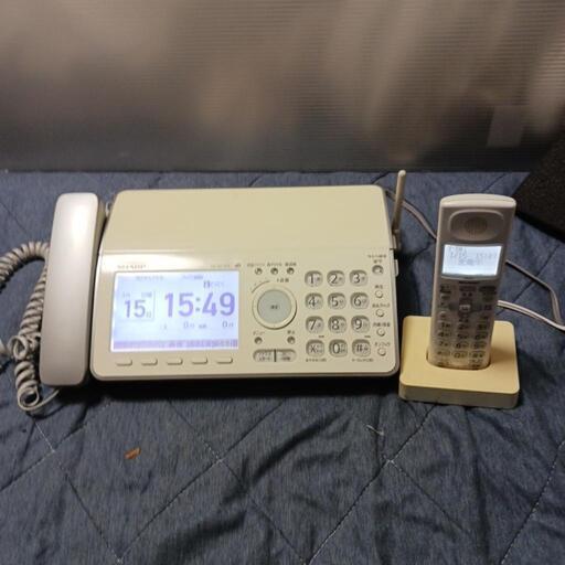 シャープ　fax付き　電話
