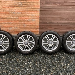 本日限り値引き　155-65-14スタッドレスタイヤホイール4本セット