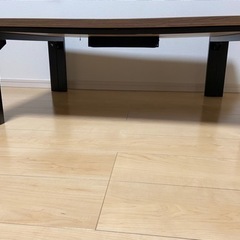 ニトリ　ヴィンテージ風デザインこたつ、こたつ布団のセットの画像