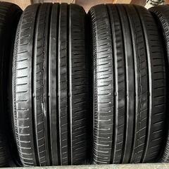 🌞225/55R17⭐工賃込み！アルファード、エクストレイル、スカイライン、フーガ、インプレッサXV、フォレスター等に！バリ山！美品！BluEarth！YOKOHAMA製サマータイヤ入荷しました🌞