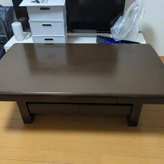 ローテーブル　ブラウン　0円