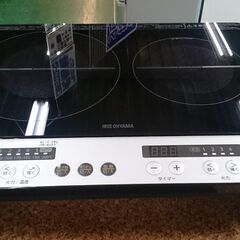 【愛品倶楽部柏店】アイリスオーヤマ 2021年製 2口IHコンロ...