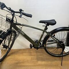 【リサイクルストアスターズ城西店】ALTETTO 自転車 27,5インチ 6段変速 オフロード ミリタリーグリーン×ブラック