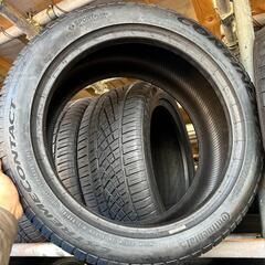 🌞235/45ZR17⭐工賃込み！86、ランサーエボリューション、WRX STI、インプレッサSTI等に！バリ山！美品！EXTREMECONTACT！CONTINENTAL製オールシーズンタイヤ入荷しました🌞の画像