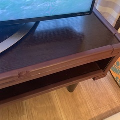 テレビボード（ガードテープ付き）の画像