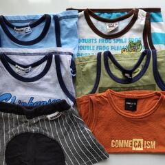 【取引先決定】80cm 男児タンクトップ+短パン1着(夏物です)