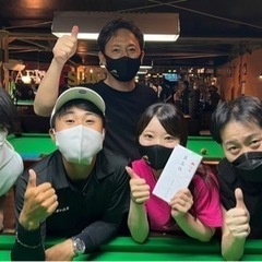 ビリヤードの試合 初心者