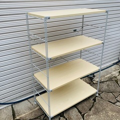 MUJI(無印良品) スチールユニットシェルフセット（幅84 ×...