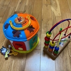 アンパンマン他　玩具　おもちゃ2点　幼児の画像