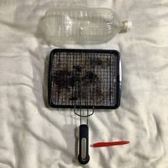 ☺️魚焼きクリンプ　27✖️22＋取手18cm 魚焼きグリル