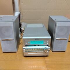 CD,MD,カセットコンポあげます。