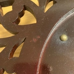 バリ雑貨　掛け時計の画像