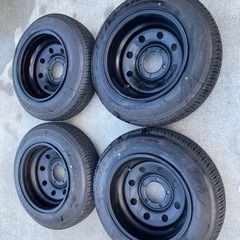 16インチ 深リム鉄チンホイール8J offset-40 5穴 ...