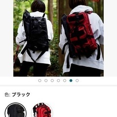 バックパック　ブラック　25L (新品)の画像