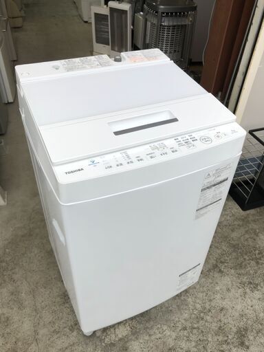 【動作保証あり】TOSHIBA 東芝 2019年 AW-7D7 7.0kg 洗濯機 ウルトラファインバブル洗浄【管理KRS538】