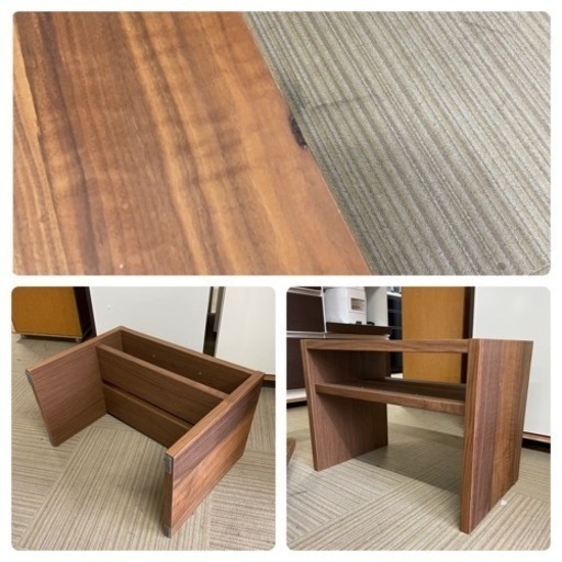 【超美品‼️】定価39,900円♪ 現行モデル ニトリ 120cm幅センターテーブル《コネクト120》 サイドテーブル付き♪