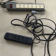 電源タップ テーブルタップ 　2個