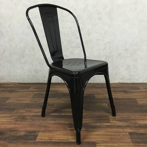 〇ba13/56 グザビエ・ポシャール マリーンチェア 中古 ② スチール スタッキングチェア Aチェア 椅子 スツール イス インテリア