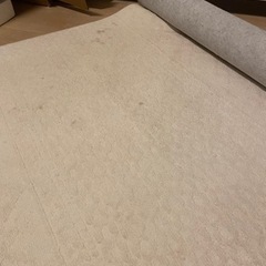 中古　ラグ　汚れあり