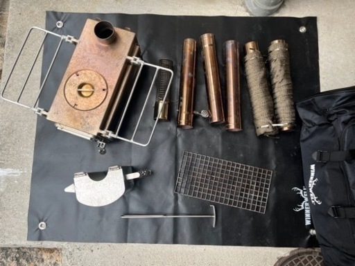 ウィンナーウェル　ノマドビュー　薪ストーブSサイズ&メッシュテントプロテクター