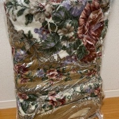 高級毛布 シングル お譲りします