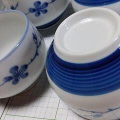 梅の木柄　湯呑み茶碗20個セットの画像