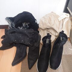 ロング＆ショートブーツセットの画像
