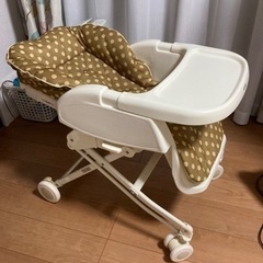 ⭐️アップリカ　ハイローベッド&チェア⭐️差し上げますの画像