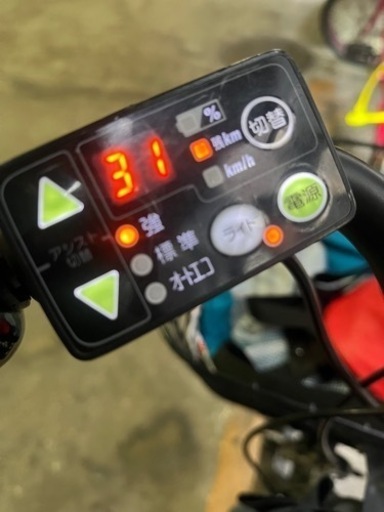 電動自転車　チャイルドシート付き