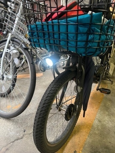 電動自転車　チャイルドシート付き