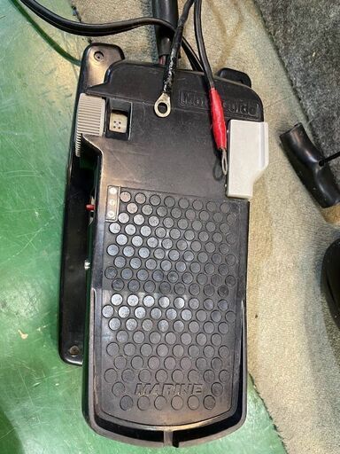 商談中2/26まで【愛品倶楽部柏店】モーターガイド ENERGY 5段変速 フットコンエレキ 46LBS 12V